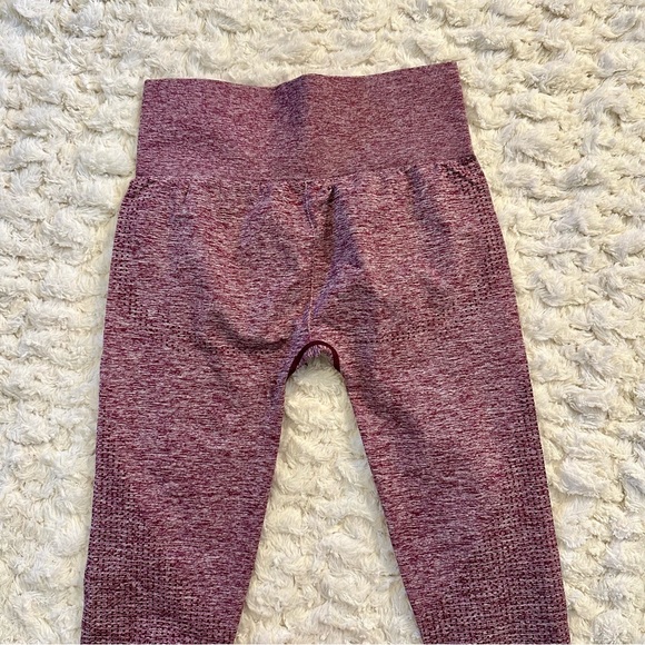 xSOLDx Gymshark Vital Seamless Berry Marl Leggings - Picture 4 of 4